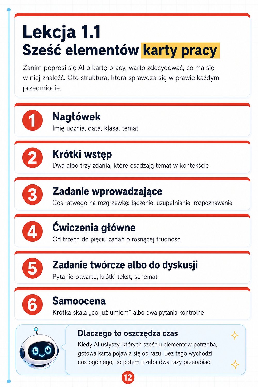 Praktyczny kurs AI do materiałów dydaktycznych — strona 3
