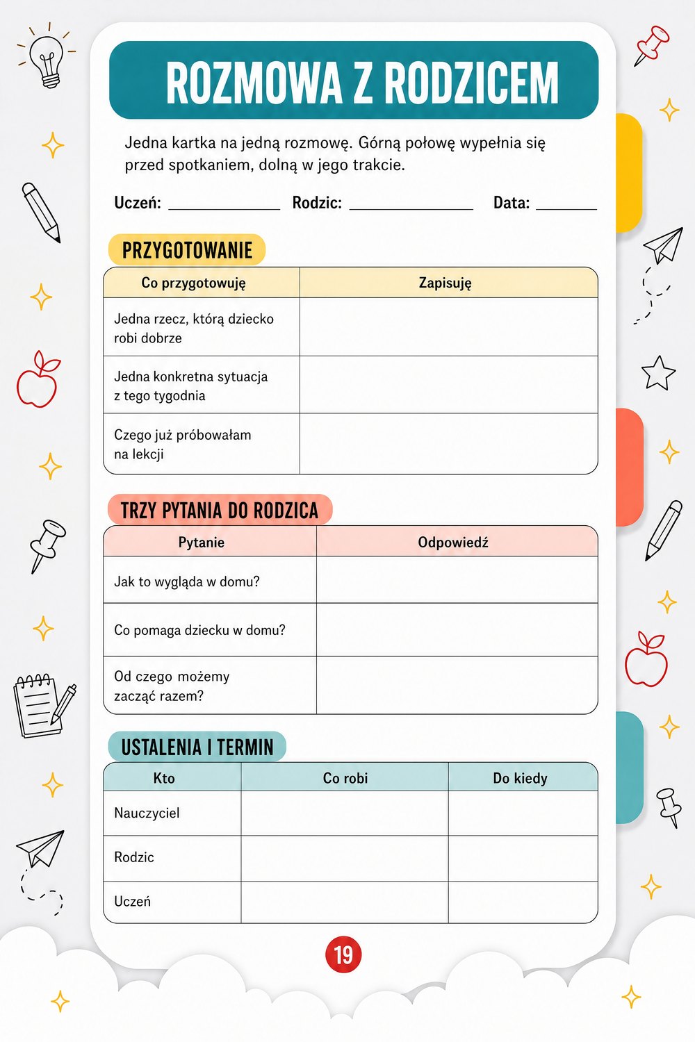 Planer tygodniowy — strona 5